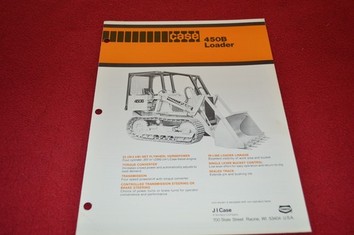 Case tractor 450b crawler - case,